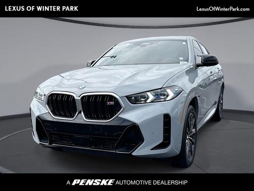 Gray Metallic 2025 BMW X6 M60i