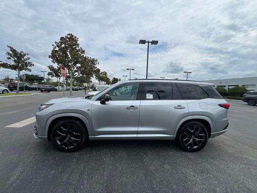 Celestial Silver Metallic 2026 Lexus TX 500h F SPORT Premium