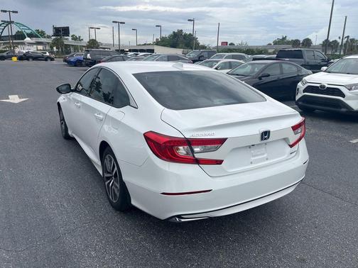 Platinum White Pearl 2021 Honda Accord Hybrid Base