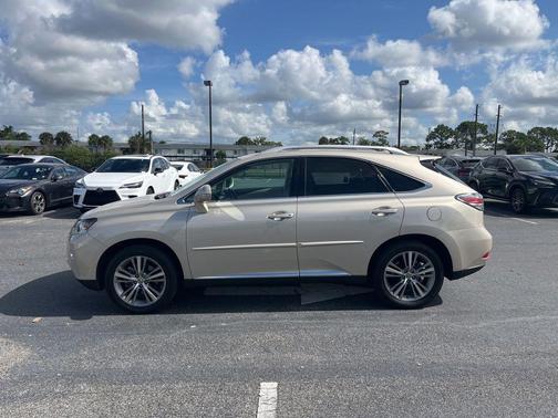 Satin Cashmere Metallic 2015 Lexus RX 350 Base