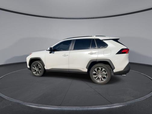 Wind Chill Pearl 2023 Toyota RAV4 Hybrid XLE Premium