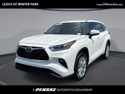 Blizzard Pearl 2021 Toyota Highlander Limited
