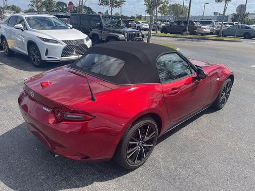 Soul Red Crystal Metallic 2024 Mazda MX-5 Miata Grand Touring