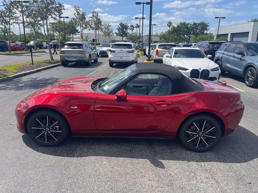 Soul Red Crystal Metallic 2024 Mazda MX-5 Miata Grand Touring