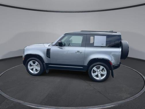 Gray Metallic 2024 Land Rover Defender 90 P400 X-Dynamic SE