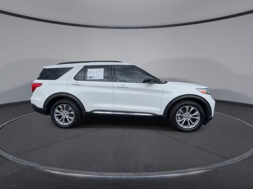 STAR WHITE MET TRI-COAT 2023 Ford Explorer XLT
