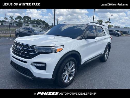 STAR WHITE MET TRI-COAT 2023 Ford Explorer XLT