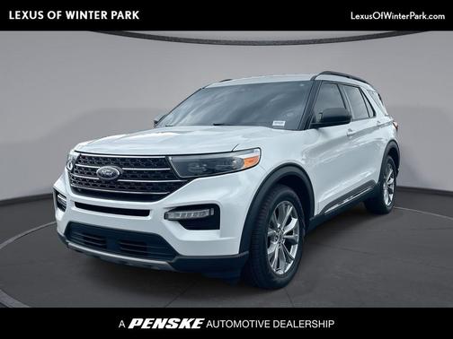 STAR WHITE MET TRI-COAT 2023 Ford Explorer XLT