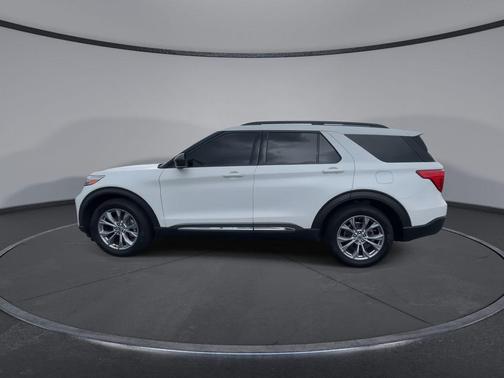 STAR WHITE MET TRI-COAT 2023 Ford Explorer XLT