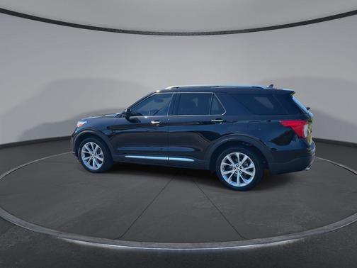 AGATE BLACK METALLIC 2021 Ford Explorer Platinum