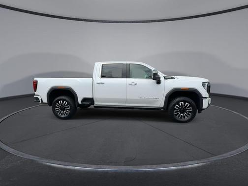 White Frost Tricoat 2024 GMC Sierra 2500 Denali Ultimate