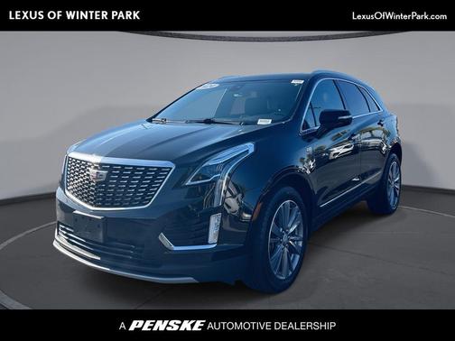 Stellar Black Metallic 2024 Cadillac XT5 Premium Luxury