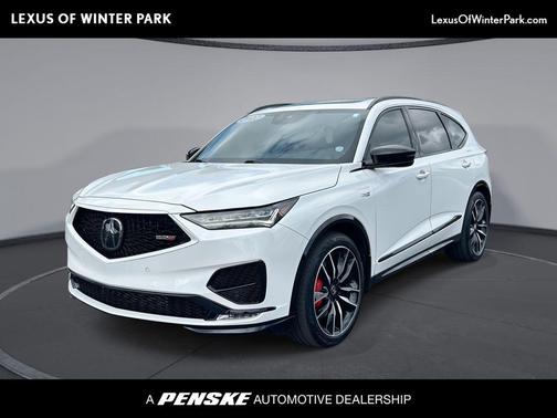 Platinum White 2022 Acura MDX Type S