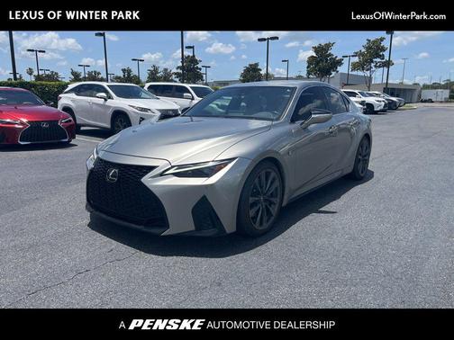 Atomic Silver 2023 Lexus IS 350 Base