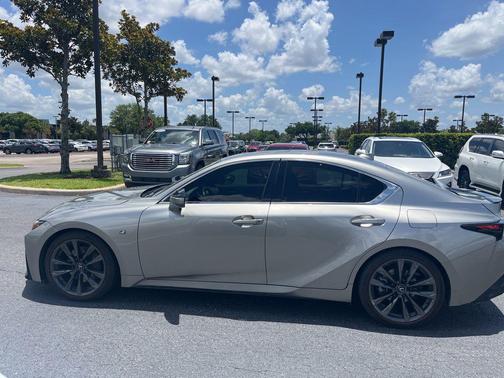 Atomic Silver 2023 Lexus IS 350 Base