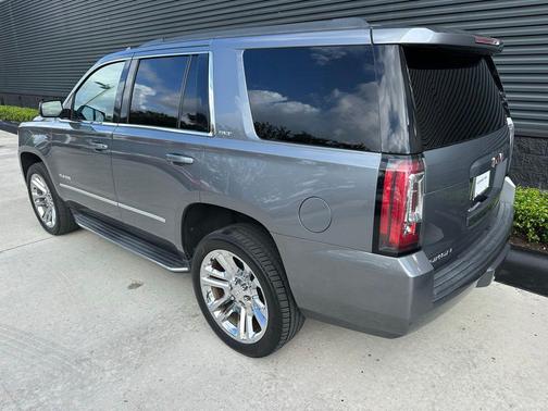Satin Steel Metallic 2019 GMC Yukon SLT
