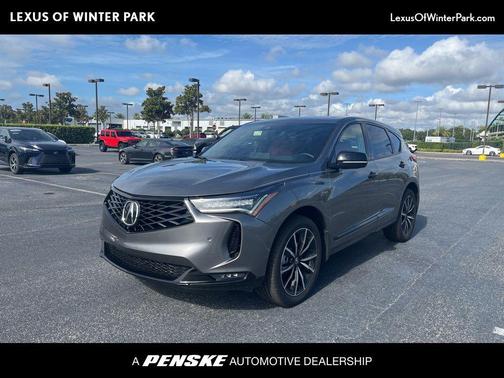 Carbon Metallic 2025 Acura RDX A-Spec Advance Package