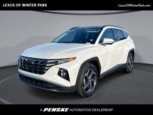 Quartz White 2022 Hyundai TUCSON Limited