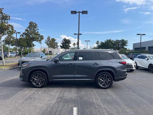 Cloudburst Gray 2026 Lexus TX 350 Luxury