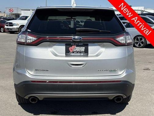 Ingot Silver 2017 Ford Edge Titanium