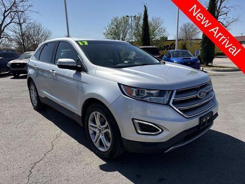 Ingot Silver 2017 Ford Edge Titanium
