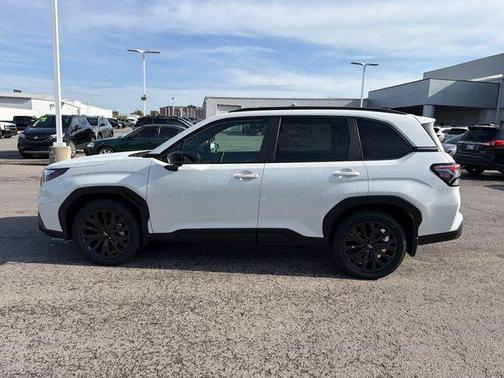 Crystal White Pearl 2026 Subaru Forester Sport