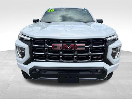 Summit White 2026 GMC Canyon AT4