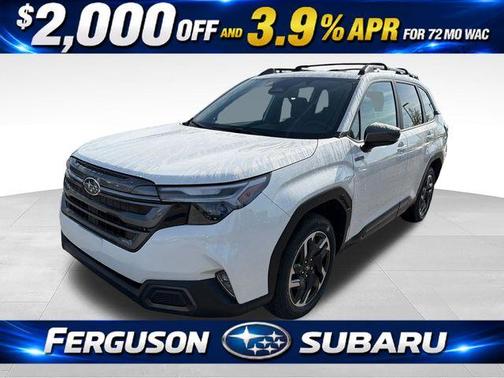 Crystal White Pearl 2026 Subaru Forester Limited