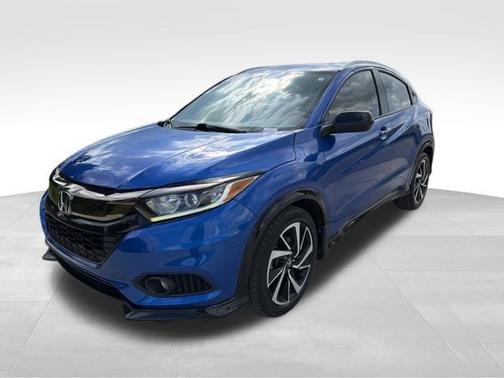 Aegean Blue Metallic 2019 Honda HR-V Sport