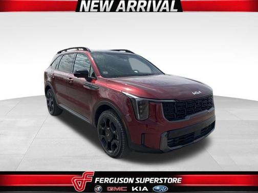 Red 2024 Kia Sorento SX Prestige