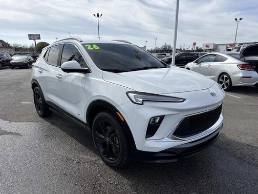 Summit White 2026 Buick Encore GX Sport Touring