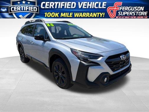 Ice Silver Metallic 2025 Subaru Outback Onyx Edition