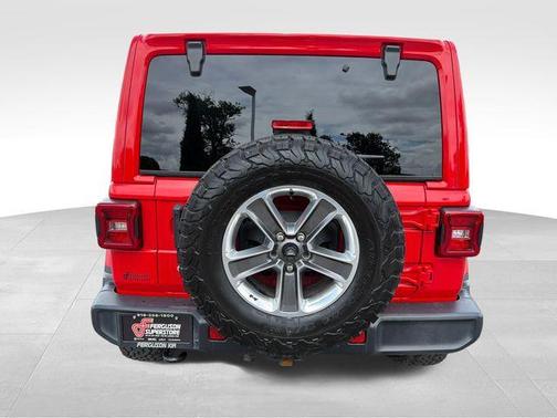 Firecracker Red Clearcoat 2020 Jeep Wrangler Unlimited Sahara