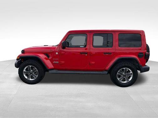 Firecracker Red Clearcoat 2020 Jeep Wrangler Unlimited Sahara
