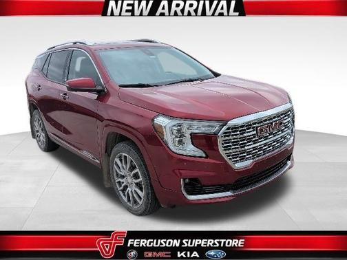 Volcanic Red 2024 GMC Terrain Denali
