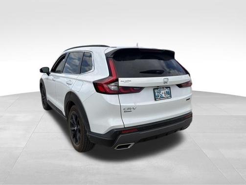 Platinum White 2024 Honda CR-V Hybrid Sport-L