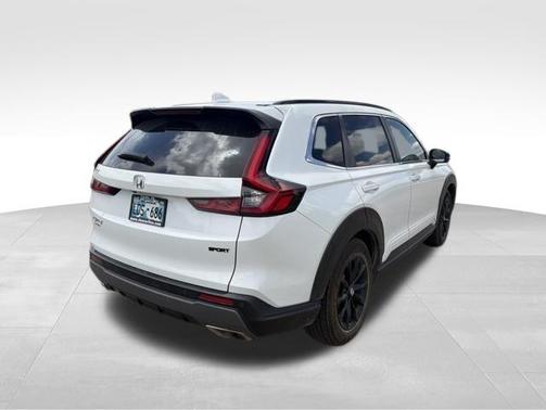 Platinum White 2024 Honda CR-V Hybrid Sport-L