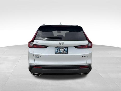 Platinum White 2024 Honda CR-V Hybrid Sport-L