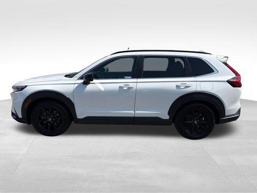 Platinum White 2024 Honda CR-V Hybrid Sport-L