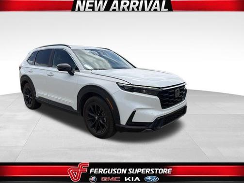 Platinum White 2024 Honda CR-V Hybrid Sport-L