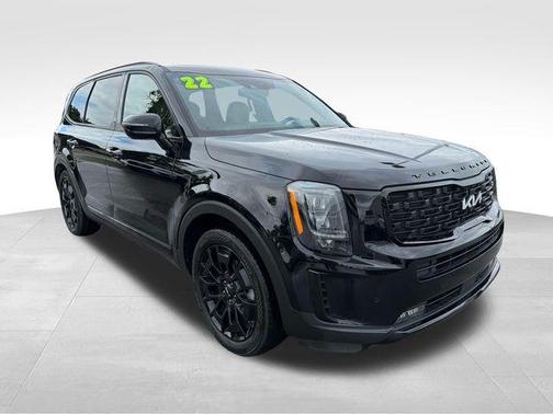 Ebony Black 2022 Kia Telluride SX