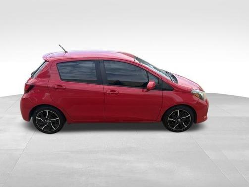 Absolutely Red 2015 Toyota Yaris SE