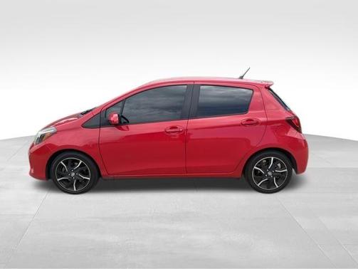 Absolutely Red 2015 Toyota Yaris SE