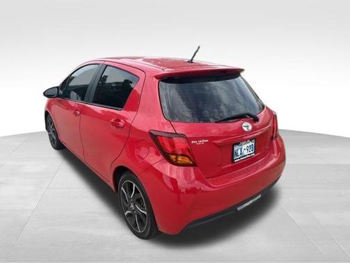 Absolutely Red 2015 Toyota Yaris SE