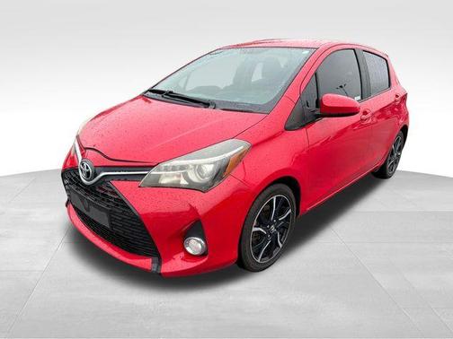 Absolutely Red 2015 Toyota Yaris SE