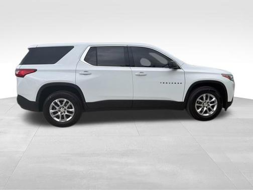 Summit White 2021 Chevrolet Traverse LS