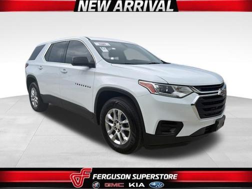 Summit White 2021 Chevrolet Traverse LS