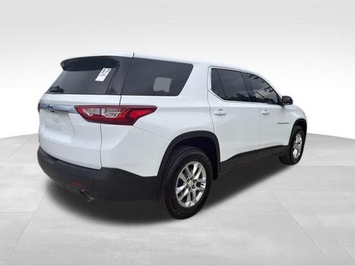 Summit White 2021 Chevrolet Traverse LS