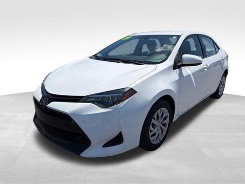 Super White 2019 Toyota Corolla LE