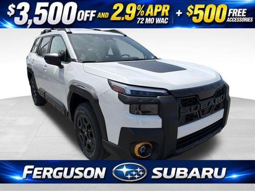 Crystal White Pearl 2026 Subaru Outback Wilderness